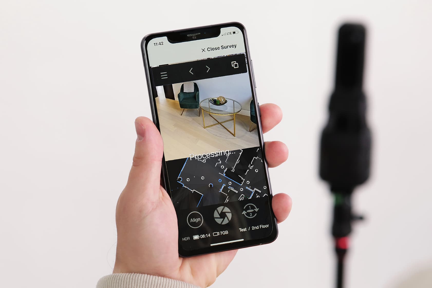 photo - PLANIX App in use