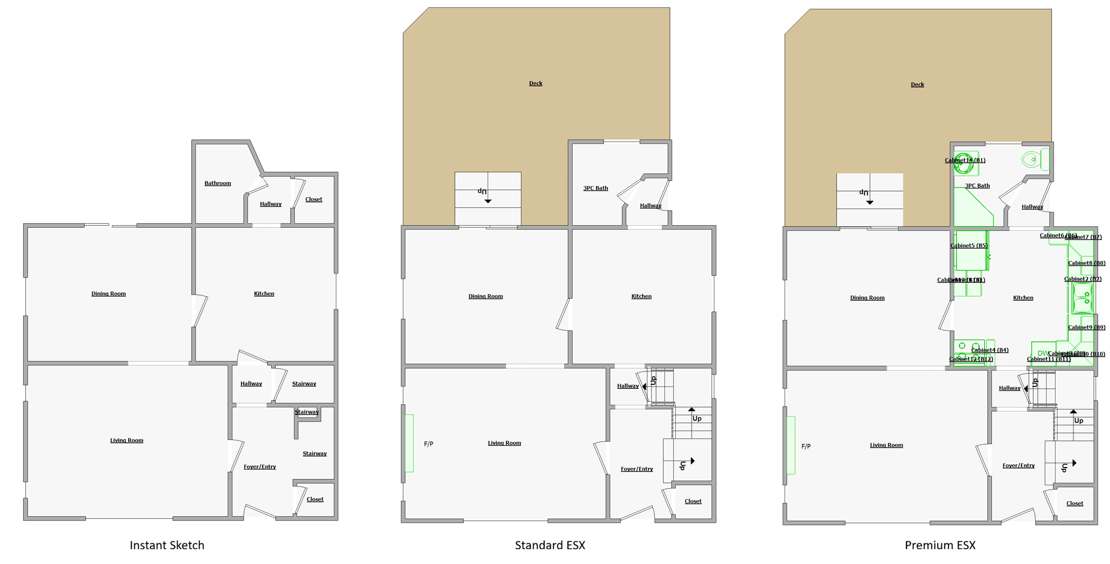 iGuide ESX floor plan export sample