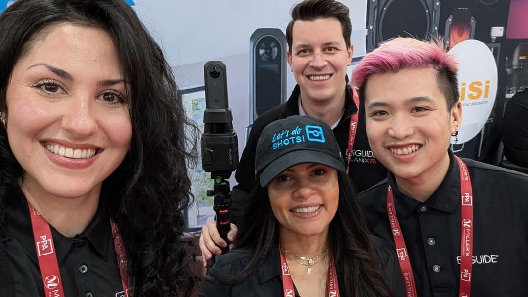 photo - iGuide Team at Imaging USA 2025 show